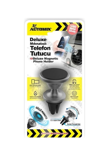 Deluxe Mıknatıslı Üniversal Araç İçi Telefon Tutacağı