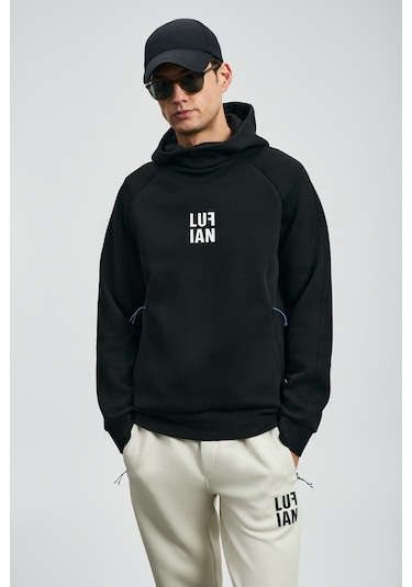 Lufian Snow Erkek Sweatshirt Siyah Siyah 112030183100100 Siyah