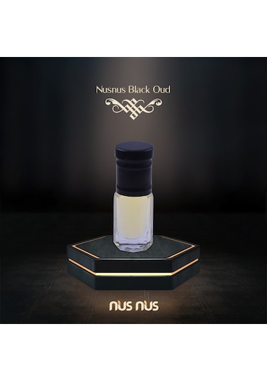 Nusnus Black Oud Esans 3 ML