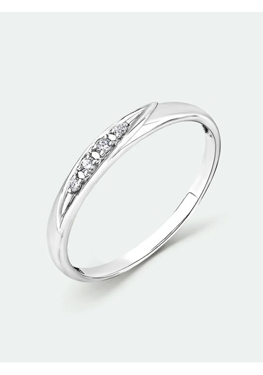 Torgovyj Dom Uvelir Holding Tılsımlı Taşlı Gümüş Çift Nişan Yüzüğü 140973374 Gri