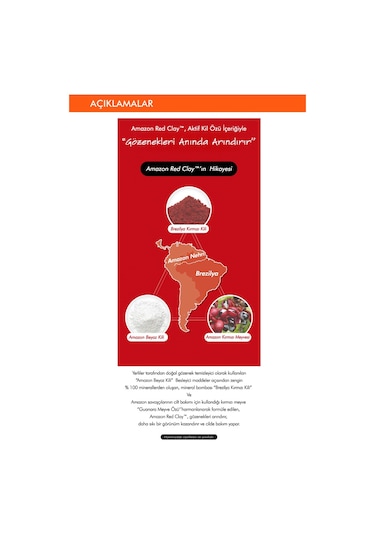 Missha Gözenekli Ciltler İçin Amazon Kili Maskesi 110 ML Amazon Red Clay Pore Mask