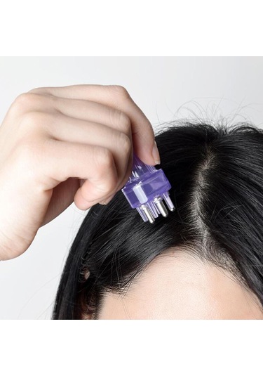 Suntek Uçucu Yağ Ev Seyahat Için Saç Derisi Aplikatör Mor