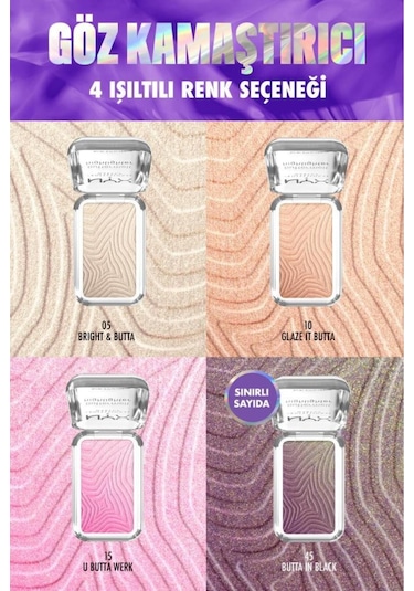 Buttermelt Highlighter Kremsi Pudra Aydınlatıcı - 05 Bright & Butta 05