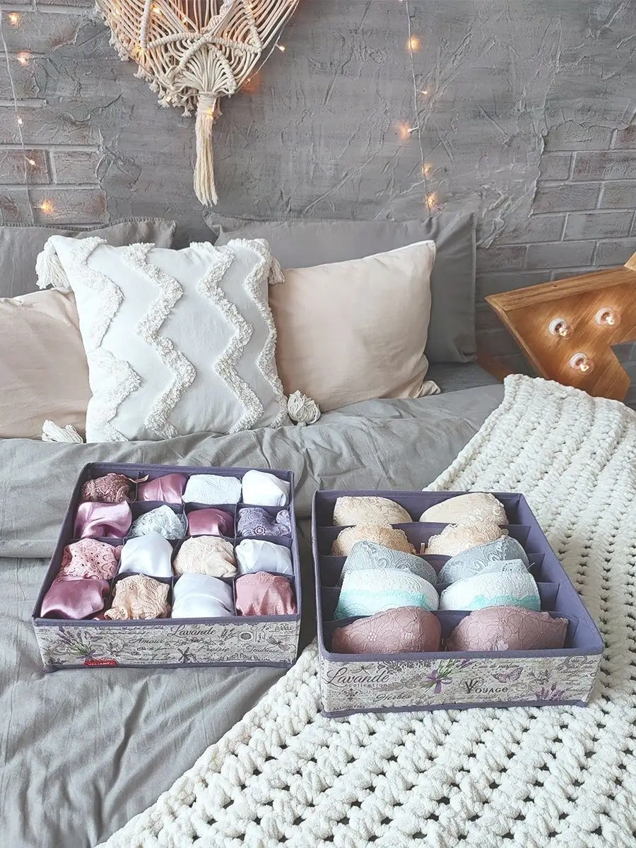 Valıant Çamaşır, Eşyalar Ve Kıyafetler İçin Düzenleyici 4580742 Lavanta