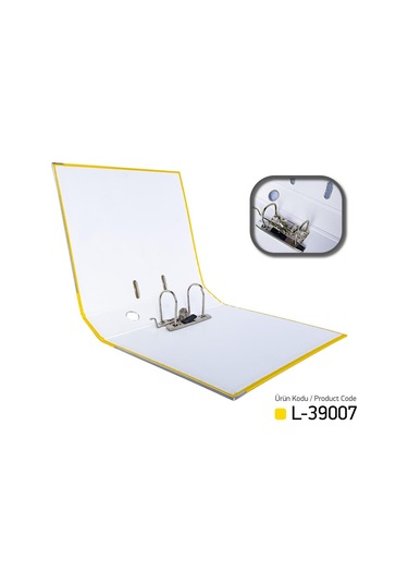 Laçin Klasör Sarı Geniş 24 Adet 1 Koli