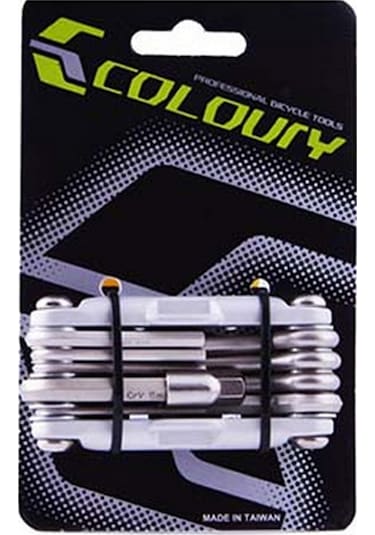 Alyan Anahtar Seti Gümüş Siyah - Yeşil