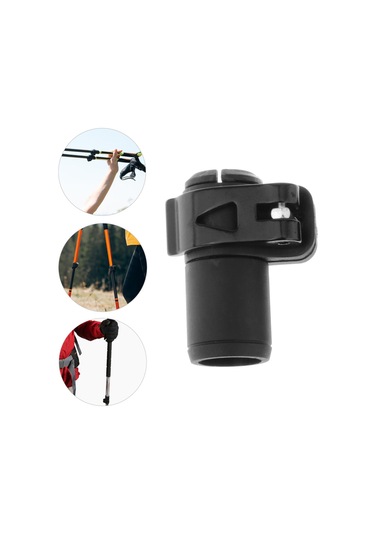 Homyl Yürüyüş Direği Kilidi Hızlı Kilit Siyah-toka-16mm Siyah Toka 16mm