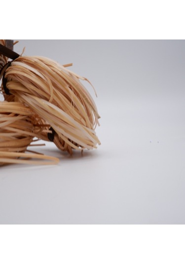 Yassı Rattan Doğal Bambu Çubuk 35 Gr Brüt - 2 Mm Rattan Ip