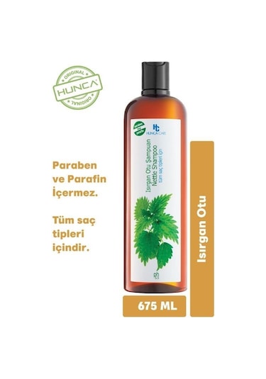 Hunca Care Isırgan Otu Şampuanı 675 ML