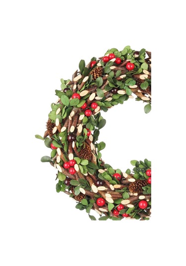 Eloise Yılbaşı Kapı Çelengi 32,5cm