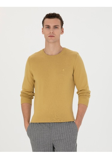 Pierre Cardin Erkek Yeşil Kazak /triko 50270179-vr235 Yeşil