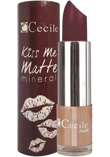 Cecile Kiss Me Matte Mineral Mat Ruj 316