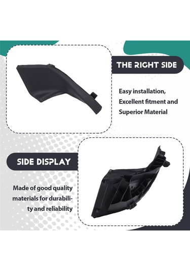 Anjiexun Toyota Prado 150 Lc150 2010-17 İçin Araba Ön Sağ Çamurluk Conta Kapağı