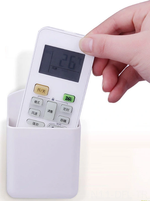 Dofolink Beyaz Duvarlı Uyumlu Klima Kumandası Tutucu - Deliksiz Yapışkan Montajlı, Minimalist Stilde Ev İçin Konfor Ve Düzen Sağlar Diğer