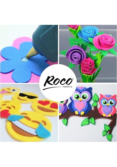 Roco Paper Çiçek Yapım Eva 2 Mm. 50x70 Cm - Kiremit Kırmızı