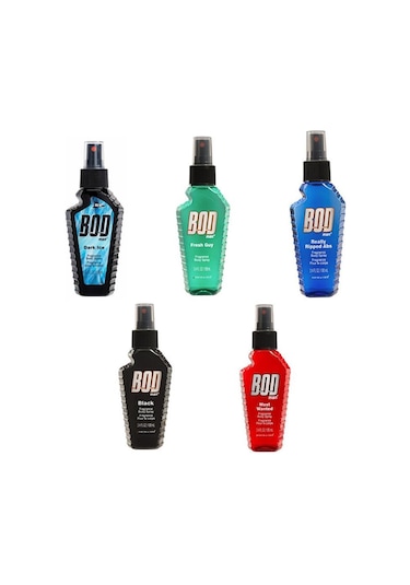 Bod Man Vücut Spreyi Seti 5 x 100 ML