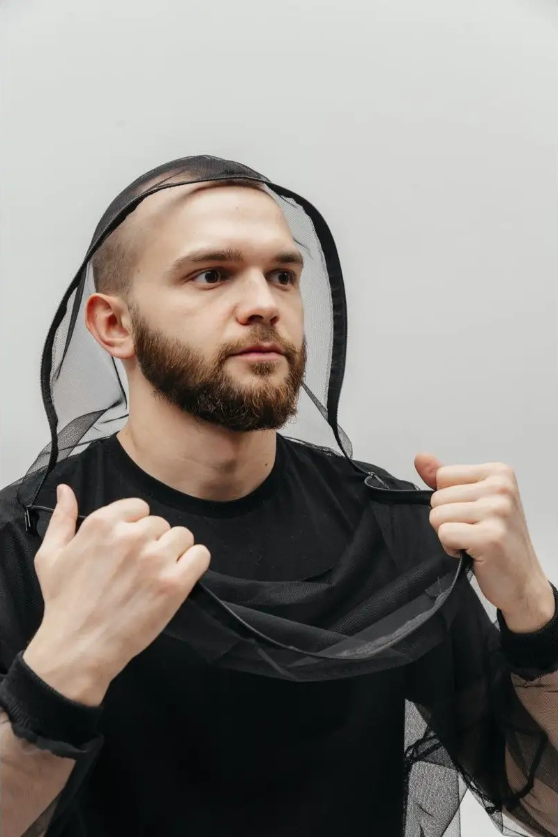 Knott Sivrisinek İçin Anorak 58023234 Siyah