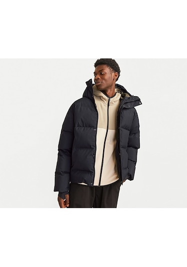 Jack & Jones 12261971 Erkek  Siyah Mont & Kaban