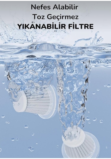 Enshall 06 Araç İçi Şarjlı 16000pa Katlanabilir Çantalı Süpürge