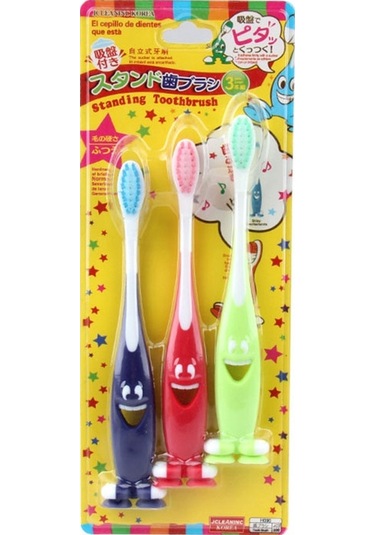 Sones Çocuklar İçin 3 Adet Karikatür Diş Fırçası