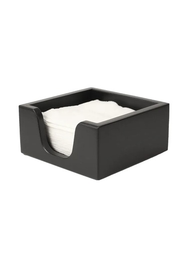 Masterskaa S Wood Siyah Ahşap Peçetelik 159639186 Siyah