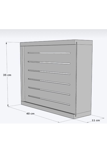 Aydoğdu Wifi Saklama Kutusu Modem Pc Bilgisayar Kablo Priz Şartel Elektrik Beyaz