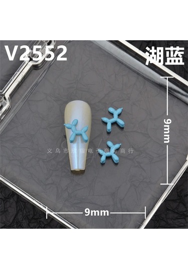 10 Adet Sevimli Alaşım Köpek Tırnak Uğurlu Takı 3d Kawaii Punk Köpek Tırnak Sanat Dekorasyon Malzemeleri Parçaları Dıy Çok Renkli Çivi Aksesuarları Gri