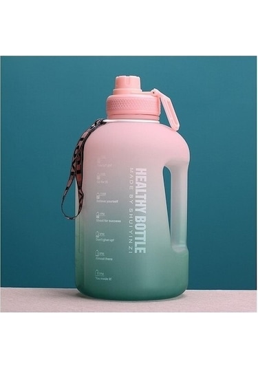 2.2l Büyük Kapasiteli Su Şişesi - Mavi M7ıj46 Pembe - Yeşil
