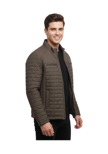 Erkek Kapitone Hakim Yaka Spor Mont 99500 Bgl-st04169 VİZON