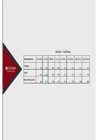 Erdem Erkek Lux Kapalı Yaka Kısa Kol Fanila Atlet - 6 Adet 001
