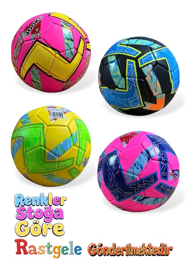 Hentbol Topu Renkli Çocuk Mini Futbol Topu İç Mekan Minik Top Çok Renkli