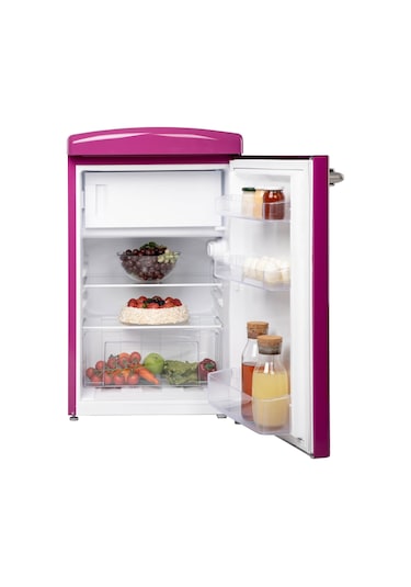 Vestel Retro SB14111 122 L Statik Buzdolabı Pembe