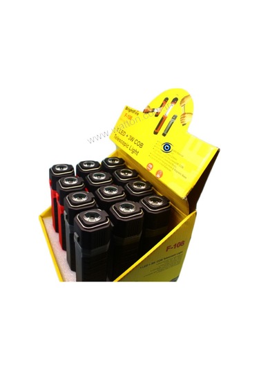 Blackwatton Wt-292 Mıknatıslı Çalışma Feneri Ve Kamp Lambası Siyah