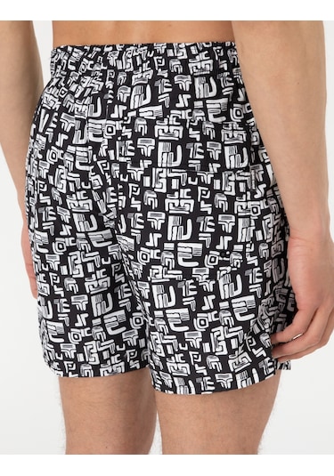 Pierre Cardin Erkek Siyah Deniz Şortu 50307957-vr046 Siyah