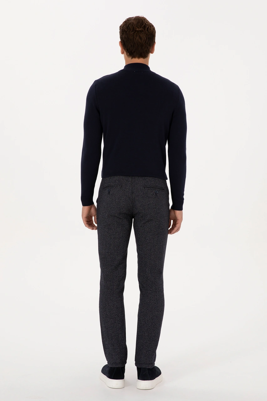 U.s. Polo Assn. Erkek Lacivert Pantolon Kanvas-chino 50309907-vr033 Lacivert