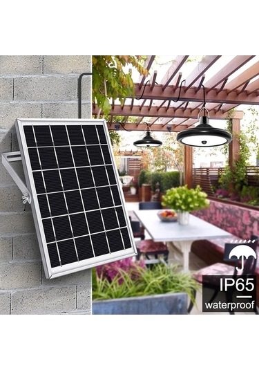 Pazly Çift Kanal Bahçe Aydınlatma Akıllı İndüksiyon 56led Güneş Kaynağılı Beyaz Işık Bahçe Garaj Led Lambası