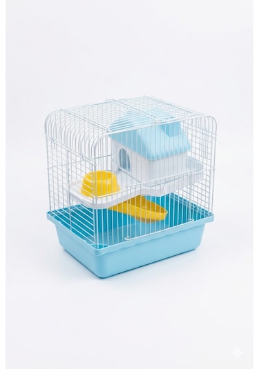 Hamster Kafes Mavi
