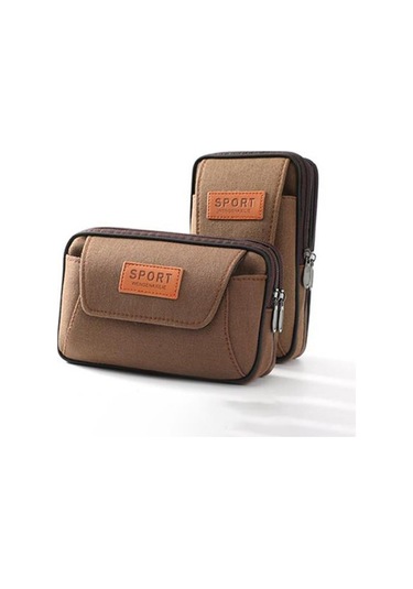 Haki Bel Çantası Çok İşlevli Depolama A Haki