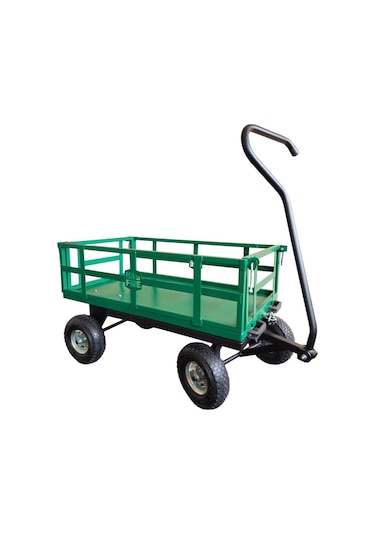 Hasfire Bahçe Arabası Sepet Tipi Açık Model Çelik Kasa