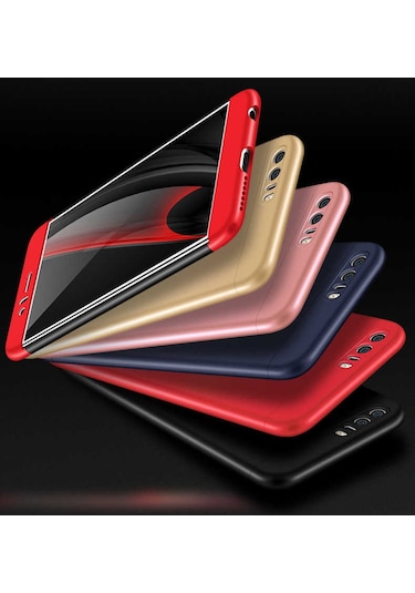 Huawei P9 Lite 2017 Kılıf Zore Ays Kapak Rose Gold