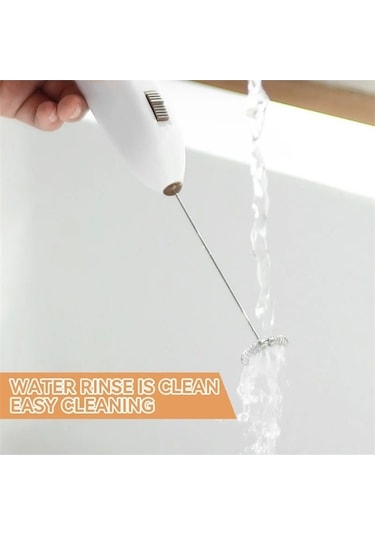 Ulzyvf Yumurta Mutfak Mini Mikser Mikser Köpürtücü Kahve Kablosuz Frother Elektrikli El Çırpma Çırpma Çırpma Çırpıcı Cappuccino Blender Beyaz Beyaz Araçları Nl Beyaz