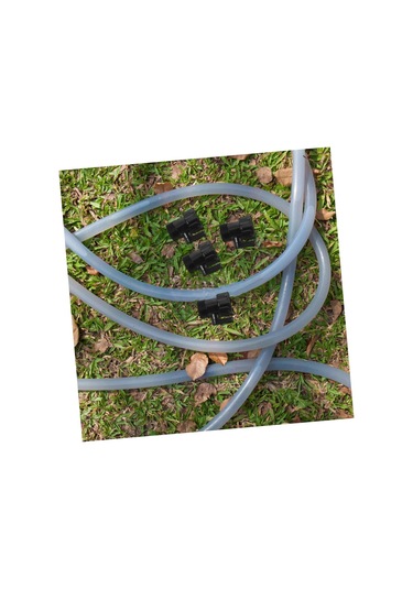 Adet 3/4" Bahçe Hortumu Kapatma Vanası Su Akış Kontrol Aksesuarları Bahçe Hortumu Bağlantı Parçaları Pratik Bağlantı Parçası Siyah Renk Diğer