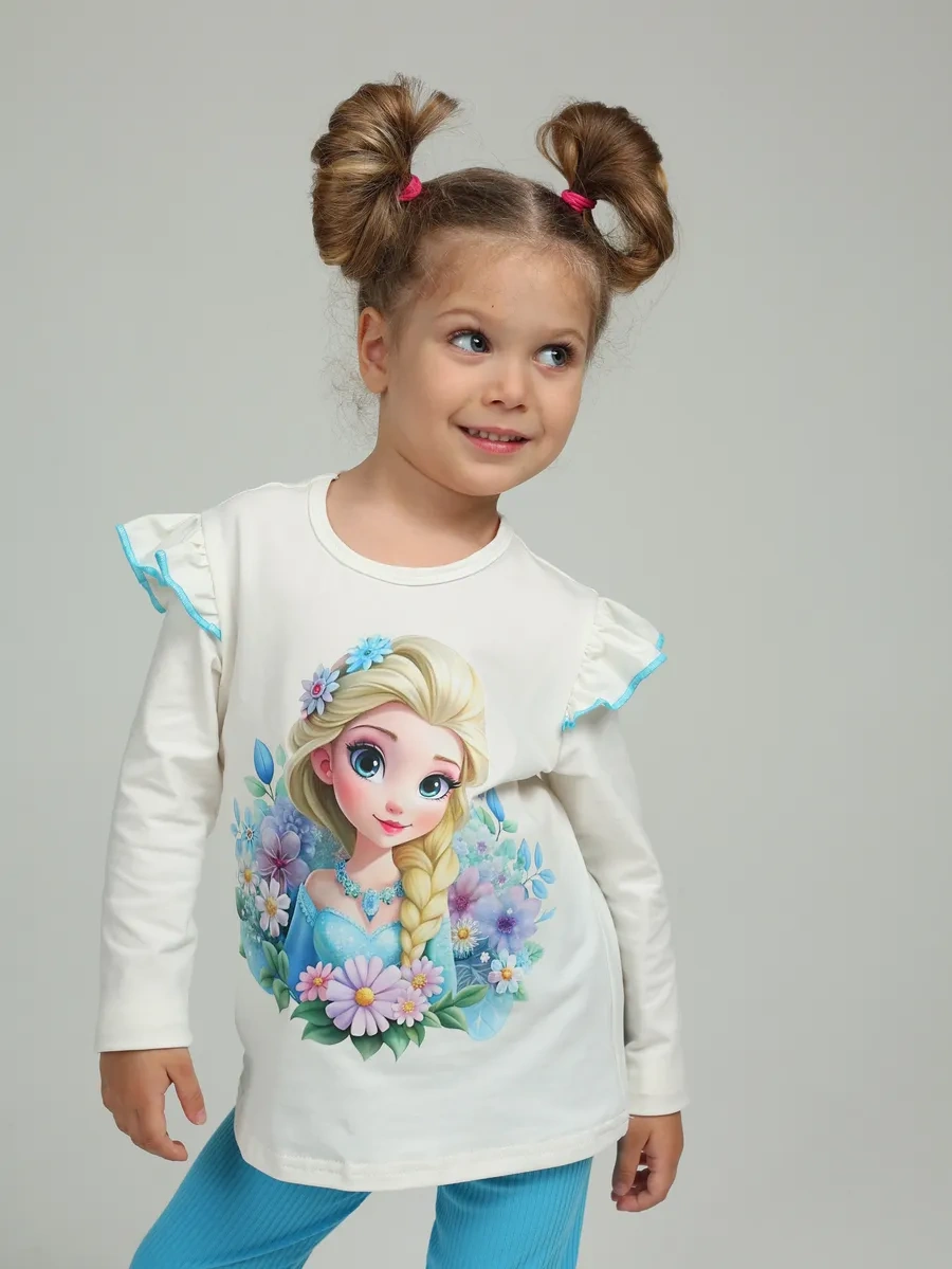 Z&s Kids Elsa Takımı Taytlar İçinde 37042009 Pembe