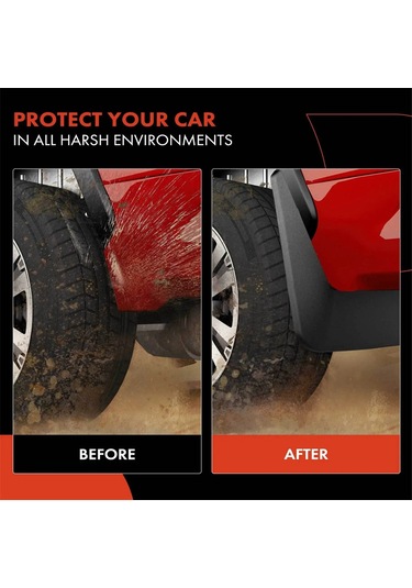 Anjiexun Adet Araba Çamurluk Çamurlukları Sıçrama Çamurluk Çamurluk Byd İçin