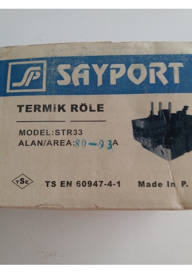 SAYPORT STR33(80-93A) TERMİK ROLE