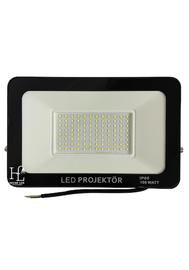 Hazar Led 12-24 Volt 100 Watt Tablet Projektör Beyaz SMD Led Projektör