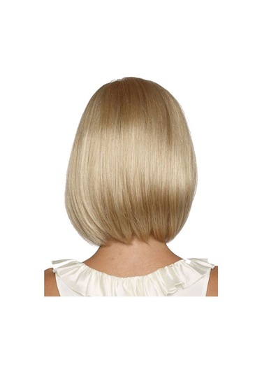 Kadın Qi Liu Hai Sarışın Kısa Peruk