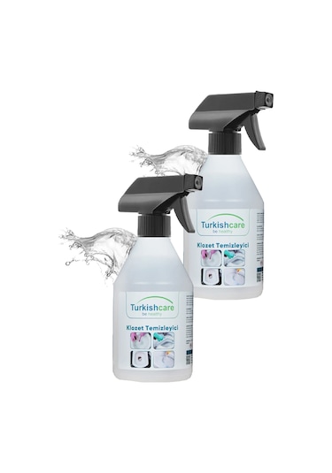 Klozet Tuvalet Temizleyici Hijyen Spreyi 500 Ml. İkili Set