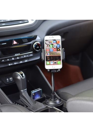 Ally X032 360 Döner Universal Araç Bardak Tutucu Yeri Telefon Tu-Siyah