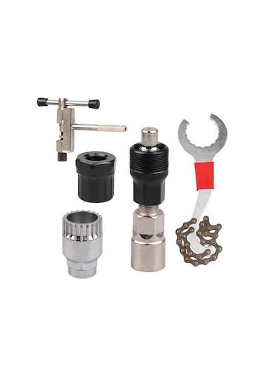 Novahub Bisiklet Tamir Araç Setleri Dağ Bisikleti Serbest Tekerlek Sökmek Aracı Zincir Kesici Krank Çekici Sökmek Araçları